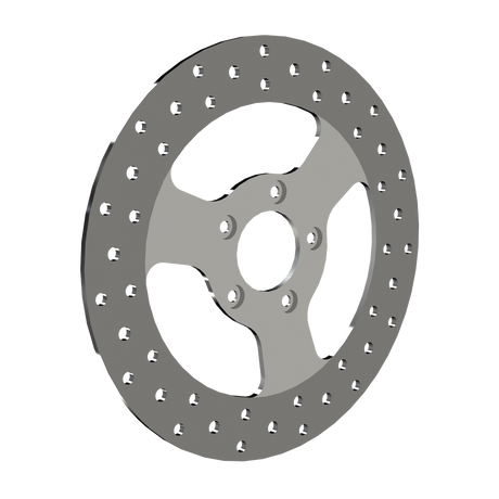 RetroSpec 08 11.5" & 11.8" solid rotor in polished