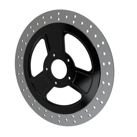 RetroSpec 08 13" floating rotor in black