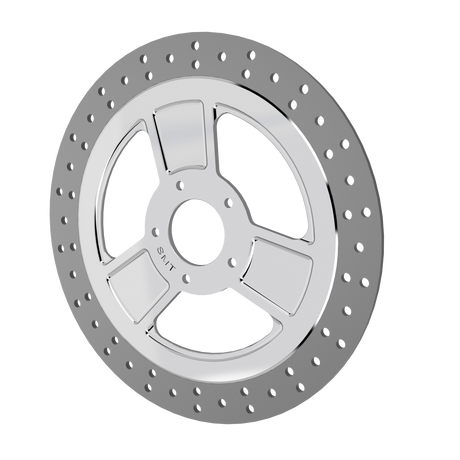 RetroSpec 08 13" floating rotor in polished