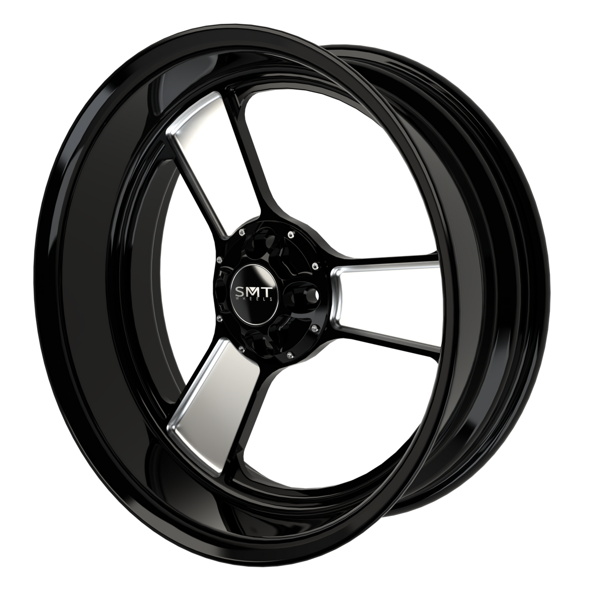 RetroSpec 08 Harley Trike Black Double Cut Wheels