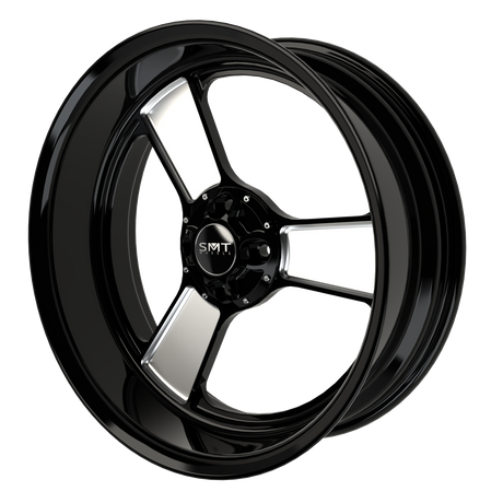 RetroSpec 08 Harley Trike Black Double Cut Wheels