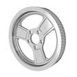 RetroSpec 08 Pulley in chrome