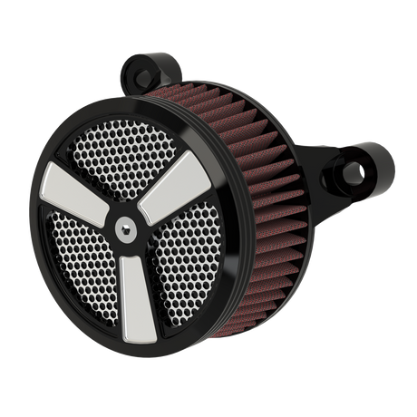 RetroSpec 08 Air Cleaner in black double cut
