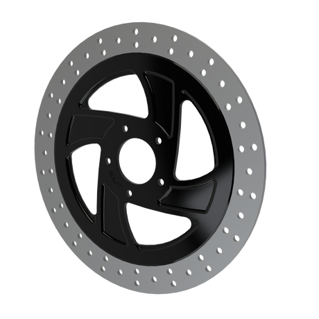 RetroSpec 09 13" floating rotor in black