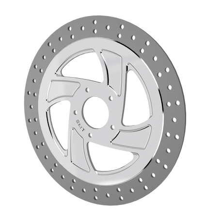 RetroSpec 09 13" floating rotor in polished