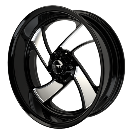 RetroSpec 09 Harley Trike Black Double Cut Wheels
