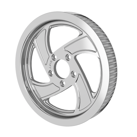 RetroSpec 09 Pulley in chrome
