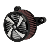 RetroSpec 09 Air Cleaner in black double cut