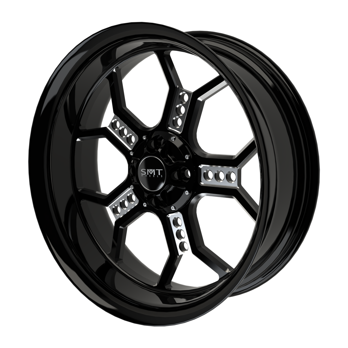 Revolution Harley Trike Black Double Cut Wheels