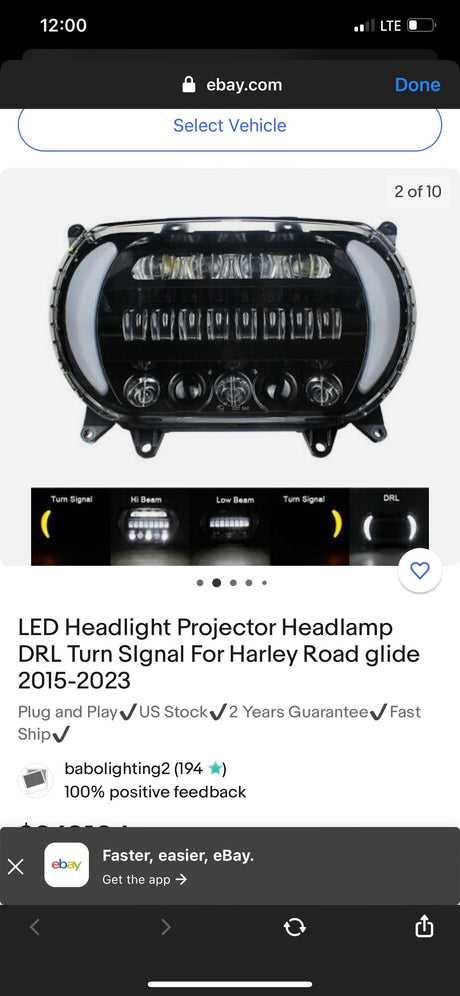 Topshop 2015-2023 Road Glide Headlight