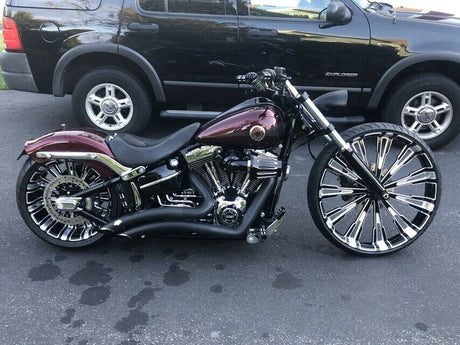 Roulette Indian Black Double Cut Wheels