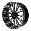 Roulette Harley Trike Black Double Cut Wheels