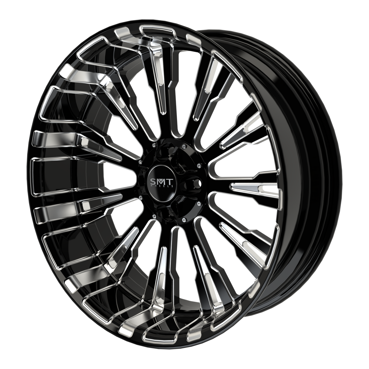 Roulette Harley Trike Black Double Cut Wheels
