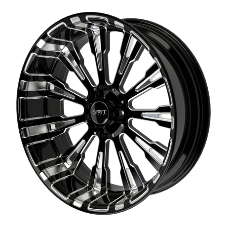 Roulette Harley Trike Black Double Cut Wheels