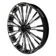 Roulette Harley Pan America Double Cut Wheels 3/4 View