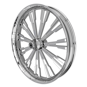 Roulette Bulldog Fat Tire Chrome Wheels