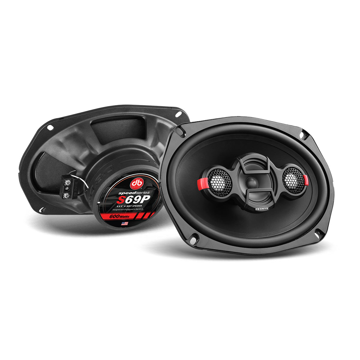 DB Drive S69P : 6"×9" High Power 4-Way Speaker (1 Pair)