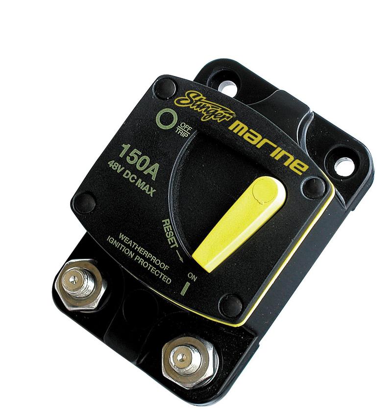Stinger SCBM150 150 Amp Marine-Grade Circuit Breaker