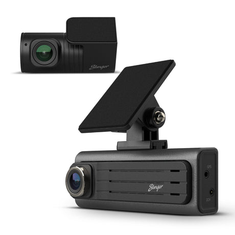 Stinger SDC-2CHFHD Opsis Universal Full Hd Front And Rear Dash Camera For Most Vehicles