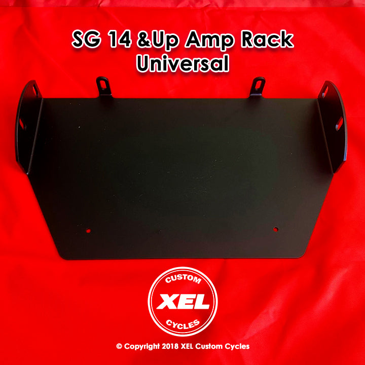 XEL 2014-Up Street Glide Amp Rack (Universal)