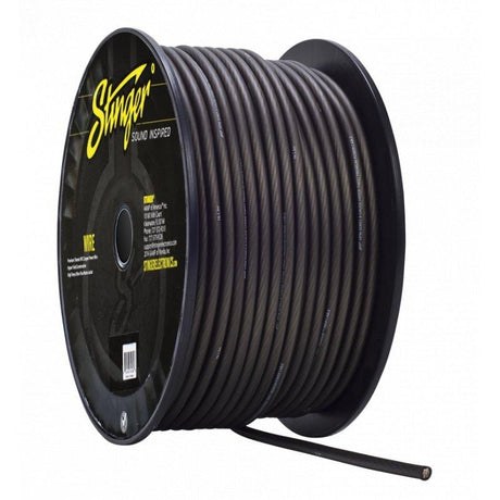 Stinger SHW18G 8 Gauge Pro OFC Power Wire - 250' Spool - Grey