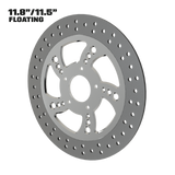 Silencer 11" floating rotor in polished
