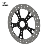 Simply Sinister 13" solid rotor in black