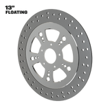 Simply Sinister 13" floating rotor in polished