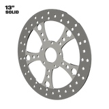 Simply Sinister 13" solid rotor in polished