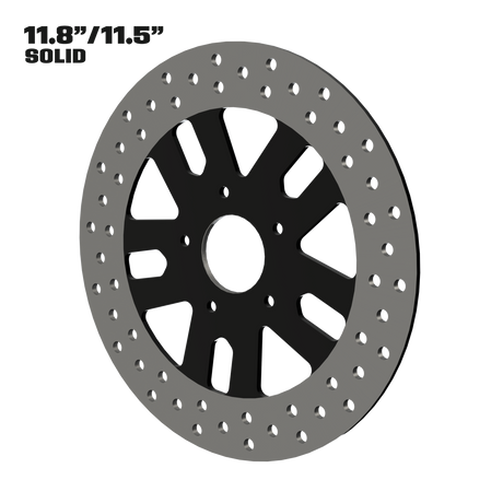 Sinful 11" solid rotor in black