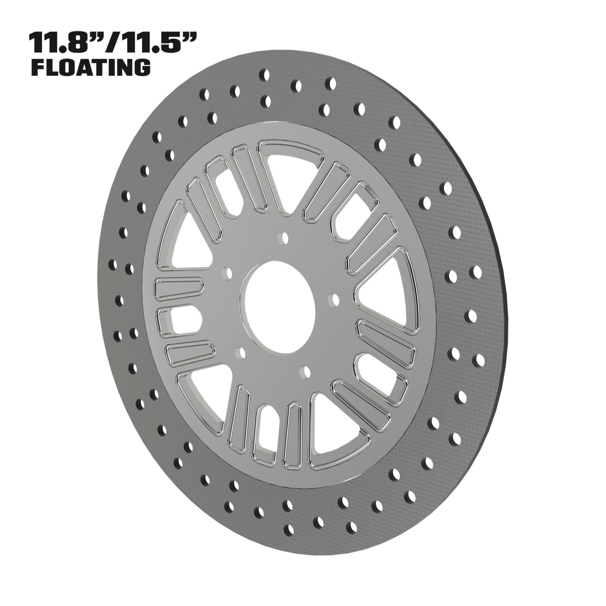 Sinful 11" floating rotor in polished