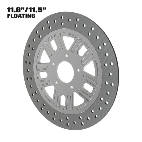 Sinful 11" floating rotor in polished