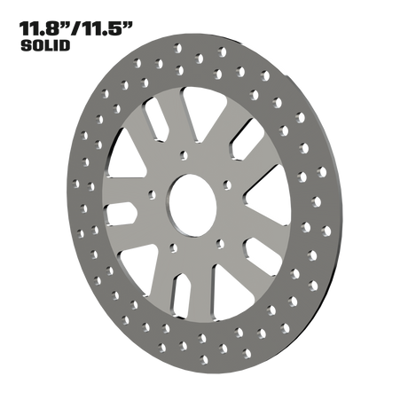 Sinful 11" solid rotor in polished