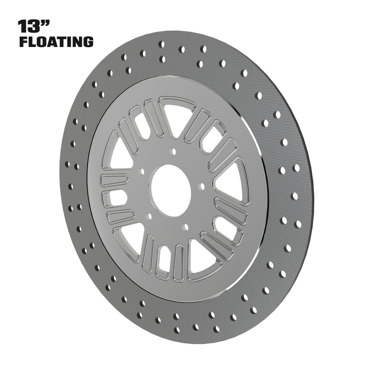 Sinful 13" floating rotor in polished