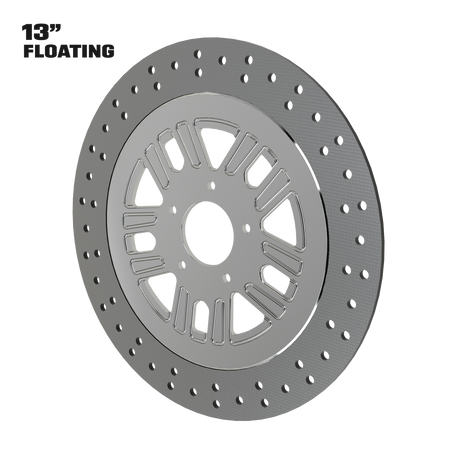 Sinful 13" floating rotor in polished
