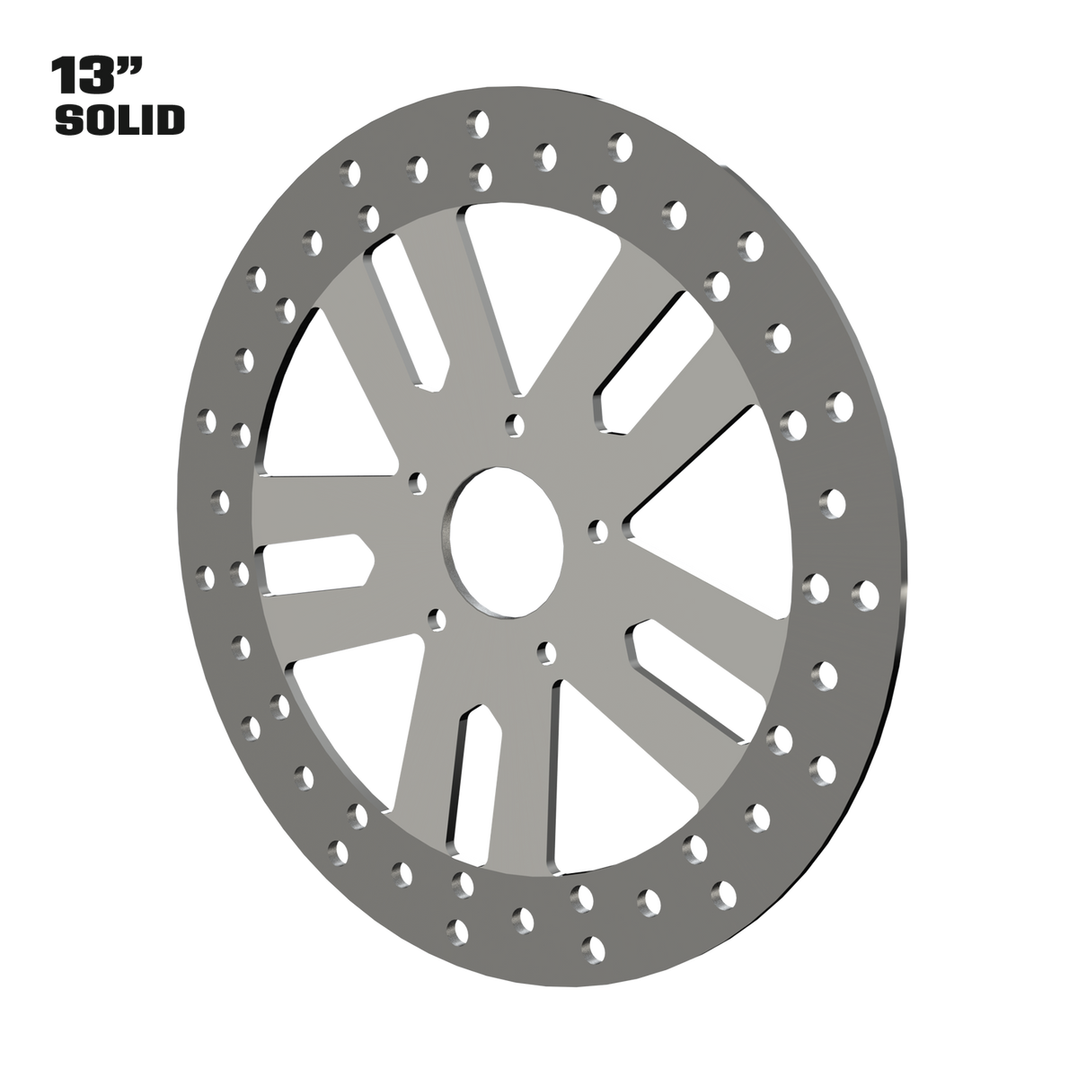 Sinful 13" solid rotor in polished