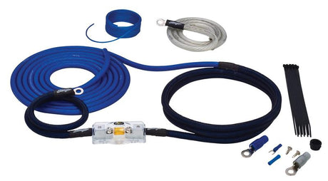Stinger SK6241 4 Ga 6000 Series Power Only Wiring K Shoc-Krome Matte Blue Wire