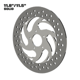 Slinger 11" Solid Rotor in Polished