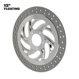 Slinger 13" Floating Rotor in Polished