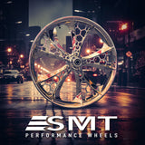 26 Inch Hive 3D Chrome Harley Wheel