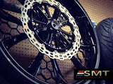 26 Inch Hive 3D Black Harley Wheel with 18" rotor/ HEX breaking surface