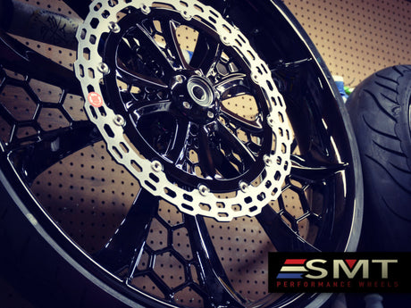 SMT black 3D Hive with 18" rotor/ HEX breaking surface