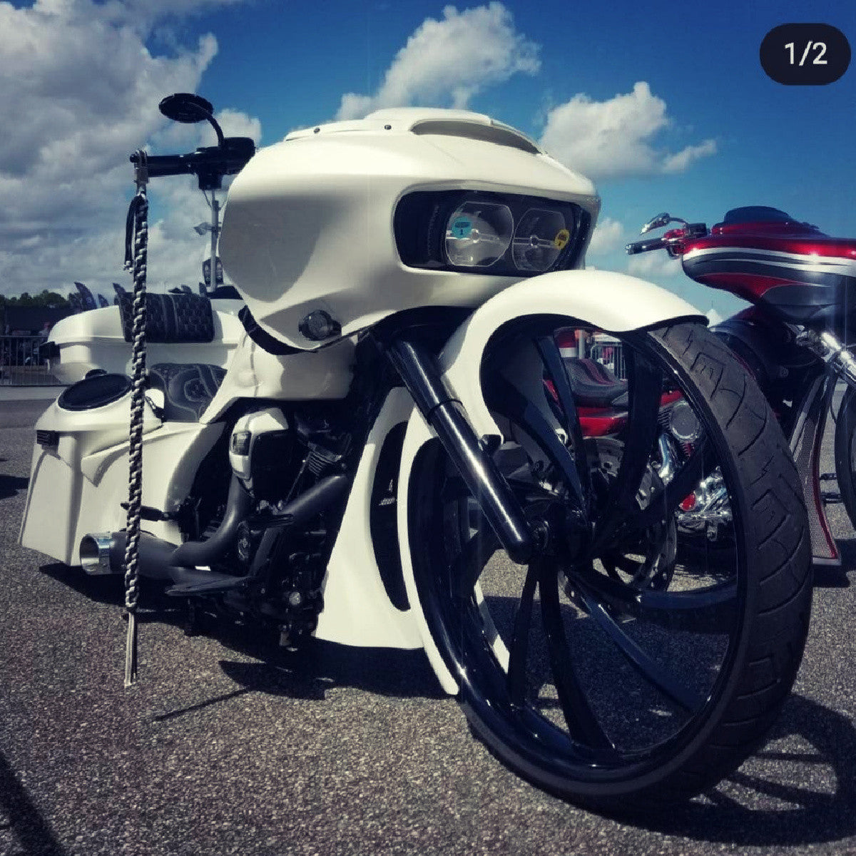 Villas Harley Softail | Dyna | Sportster Black Wheels