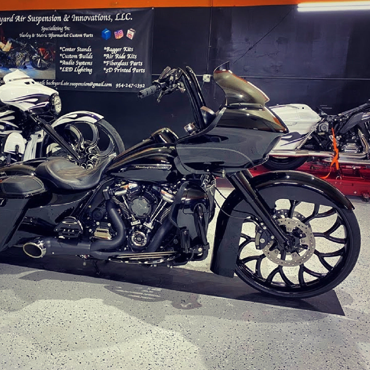 Castalia Harley Touring Black Wheels
