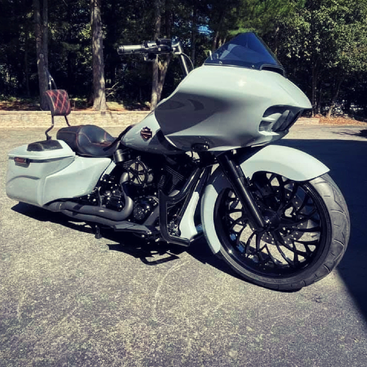 Crusade Harley Touring Black Wheels
