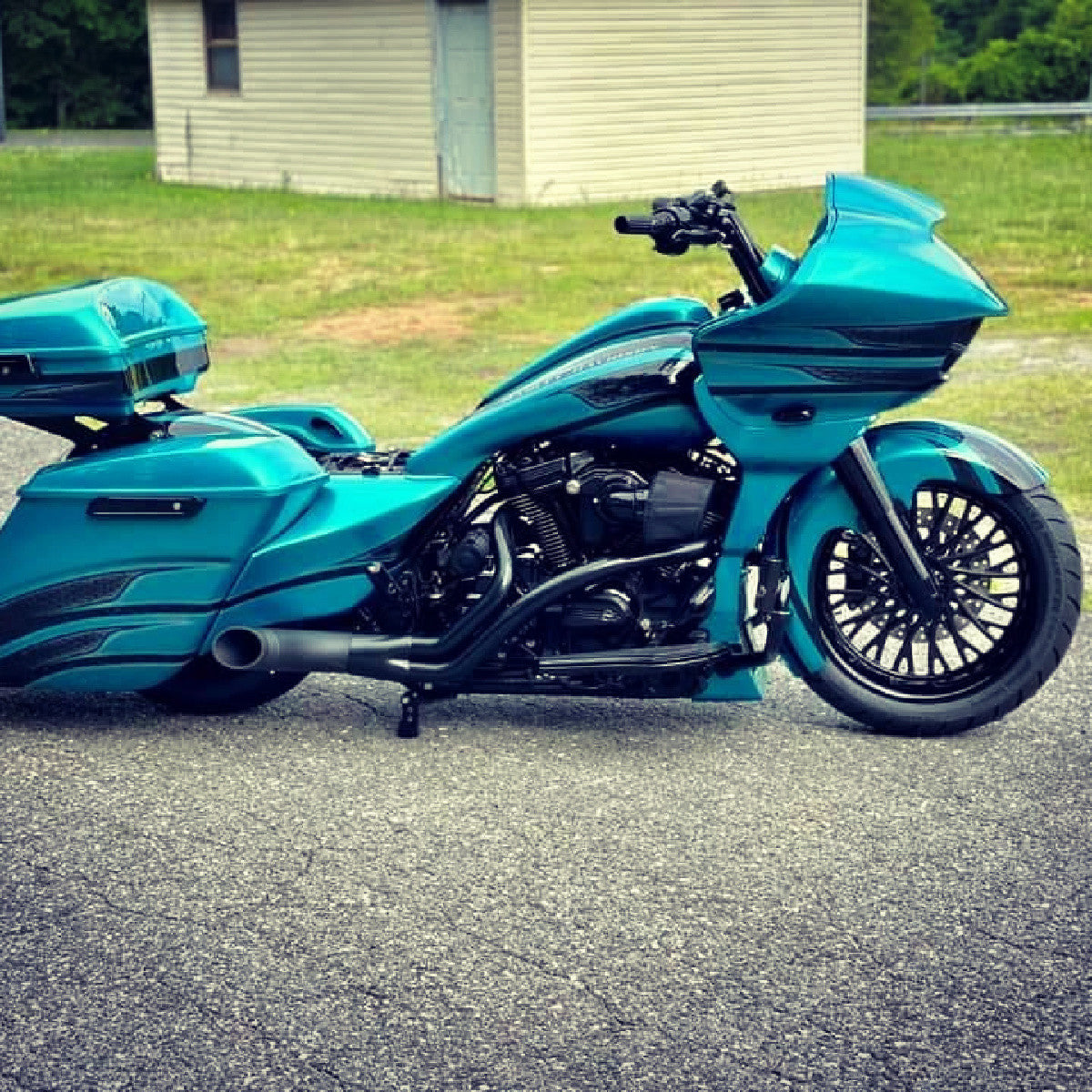 Dirty Spoke Harley Pan America Black Wheels