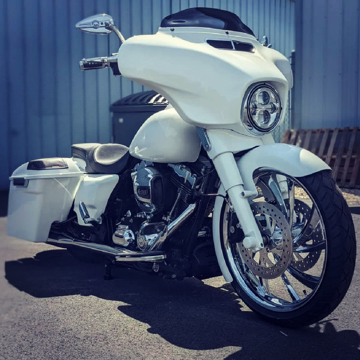 Villas Harley Touring Chrome Wheels