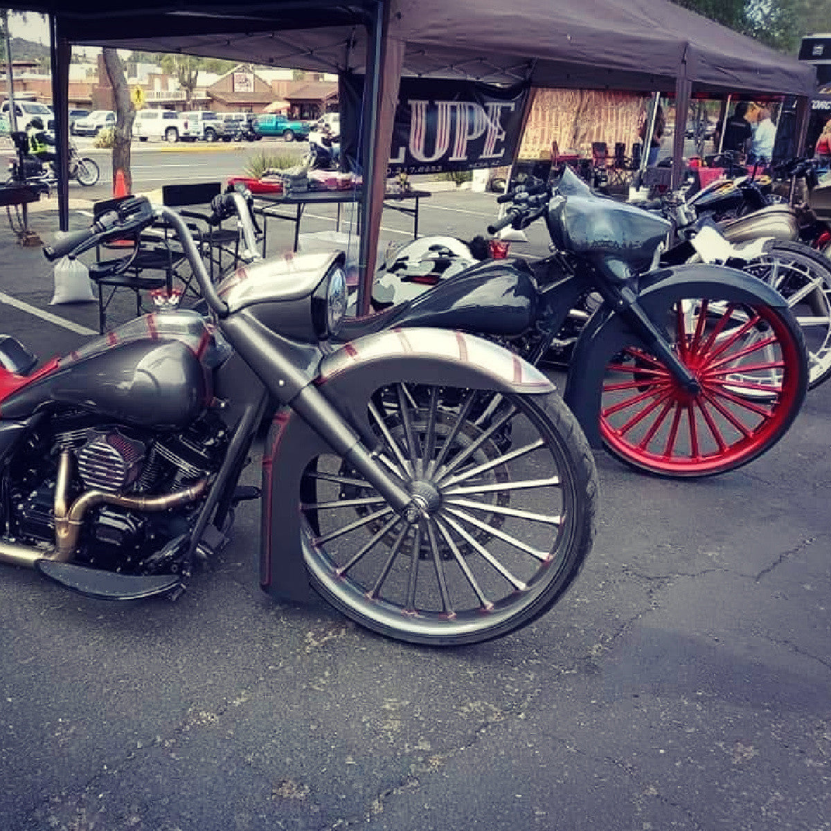 Straight Line Harley Pan America Chrome Wheels