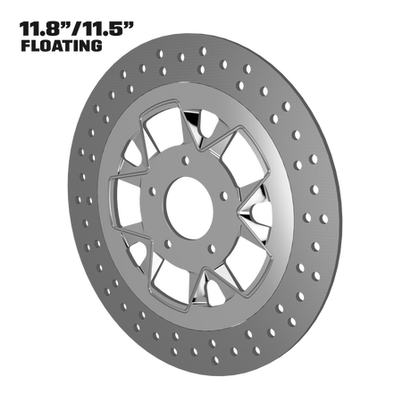 Spartus 11" floating rotor in polished