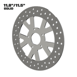 Spartus 11" solid rotor in polished